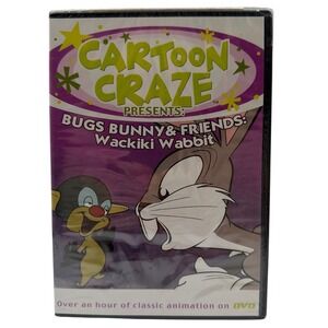 Cartoon Craze Bugs Bunny & Friends Wackiki Wabbit DVD Digiview Productions NEW